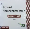 Xygocyl-625 Tab 6 Tab Mrp 122