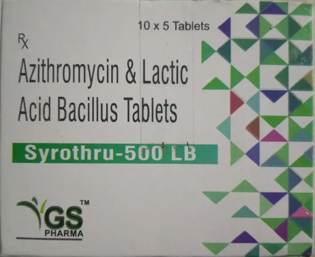 [gs pharma] Syrothru-500 LB 1X5 TAB